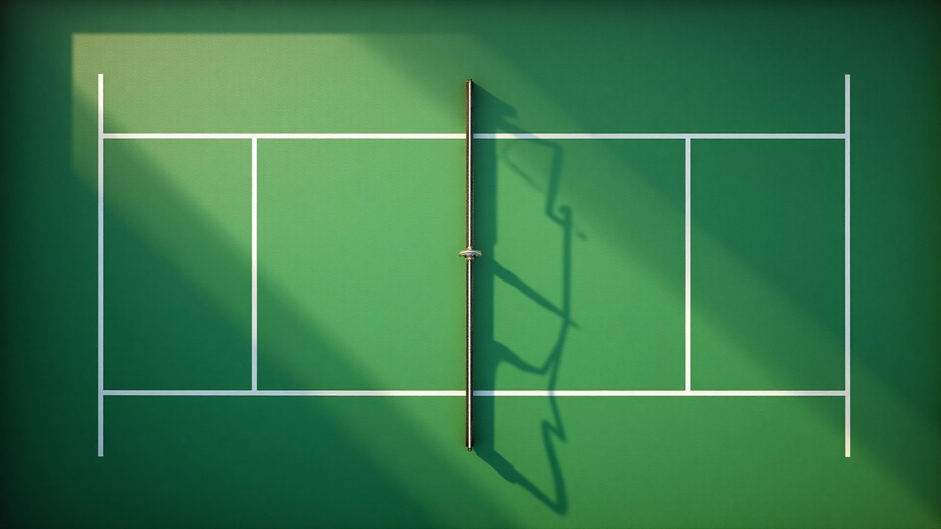 Tennis court background